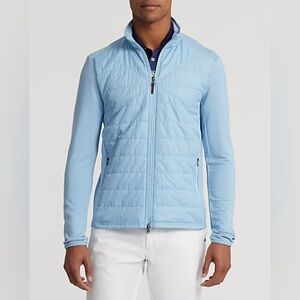 RLX Ralph Lauren Men's Sky Blue Quilted Jacket